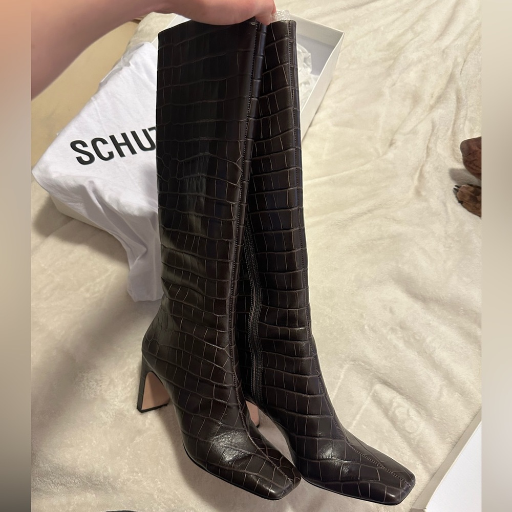 Schutz Leather Boots